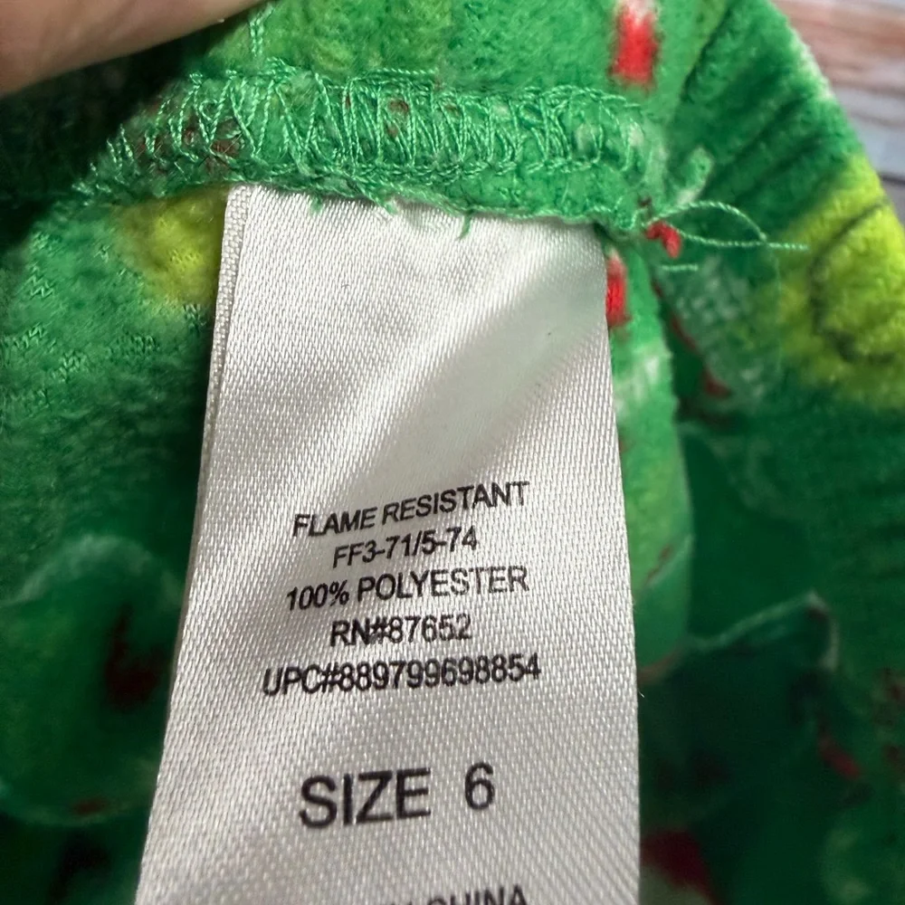 Green Grinch Kids‎ Pajamas
